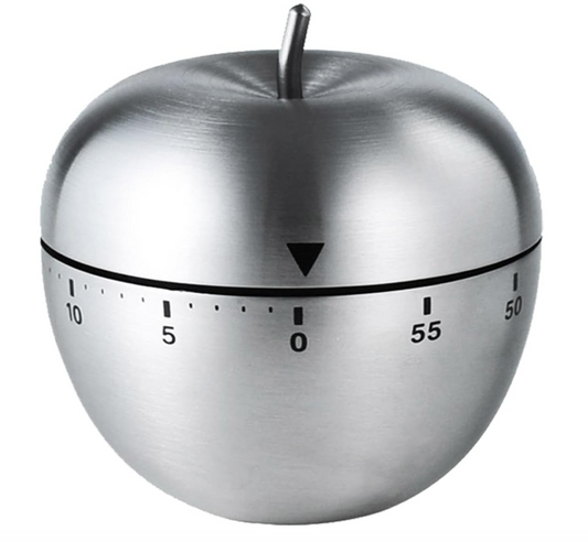 Mechanical Egg Timer for Kitchen and Classroom, 60-Minute Wind Up Cooking Timer with Durable Egg Shape Design, Visual Countdown Timer for Cooking, Baking, Study, Sauna, Shower