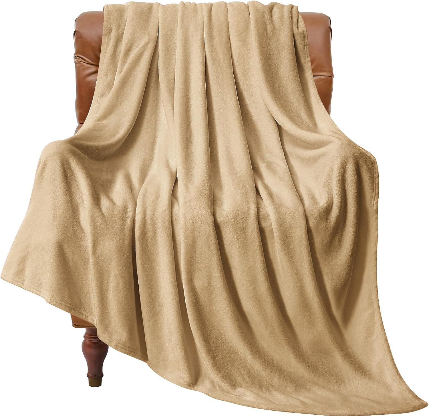 Fleece Blanket Black Throw Blankets for Couch & Bed, Luxury Plush Cozy Fuzzy Blanket 50x60 inches, Super Soft Warm Lightweight Throw Blanket for Travel Camping